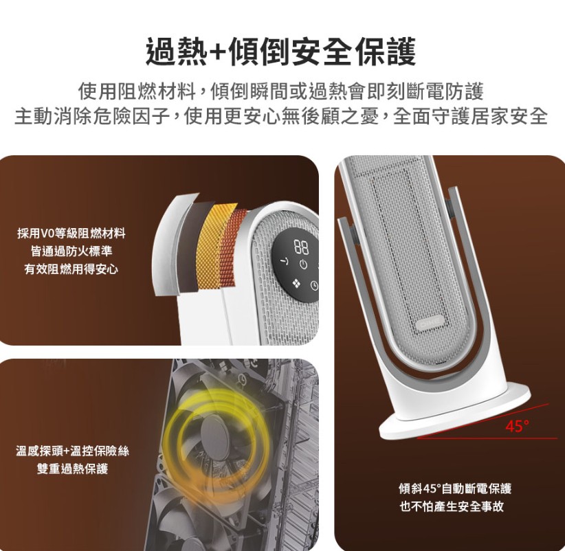 DIKE HLE520|廣角恆溫智慧電暖器6