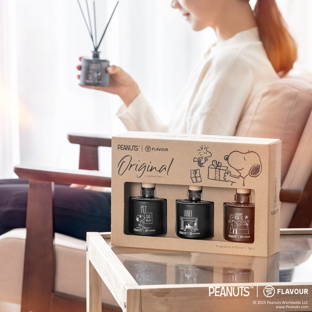 FLAVOUR | PEANUTS™ 聯名系列 | 香氛禮盒香氛禮盒70ml 三入組_Original