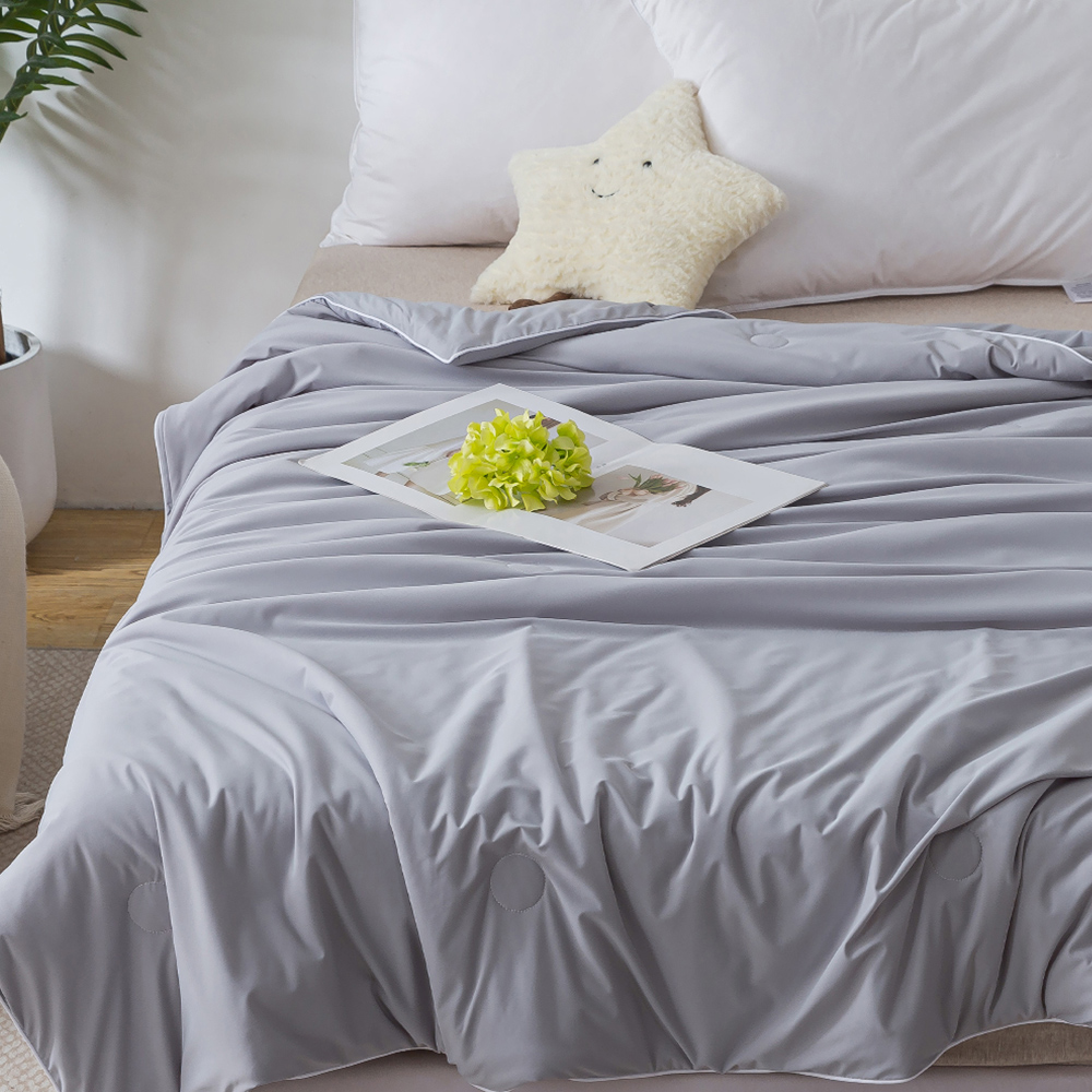 極致涼感抱冰被150x186cm - 霧石灰