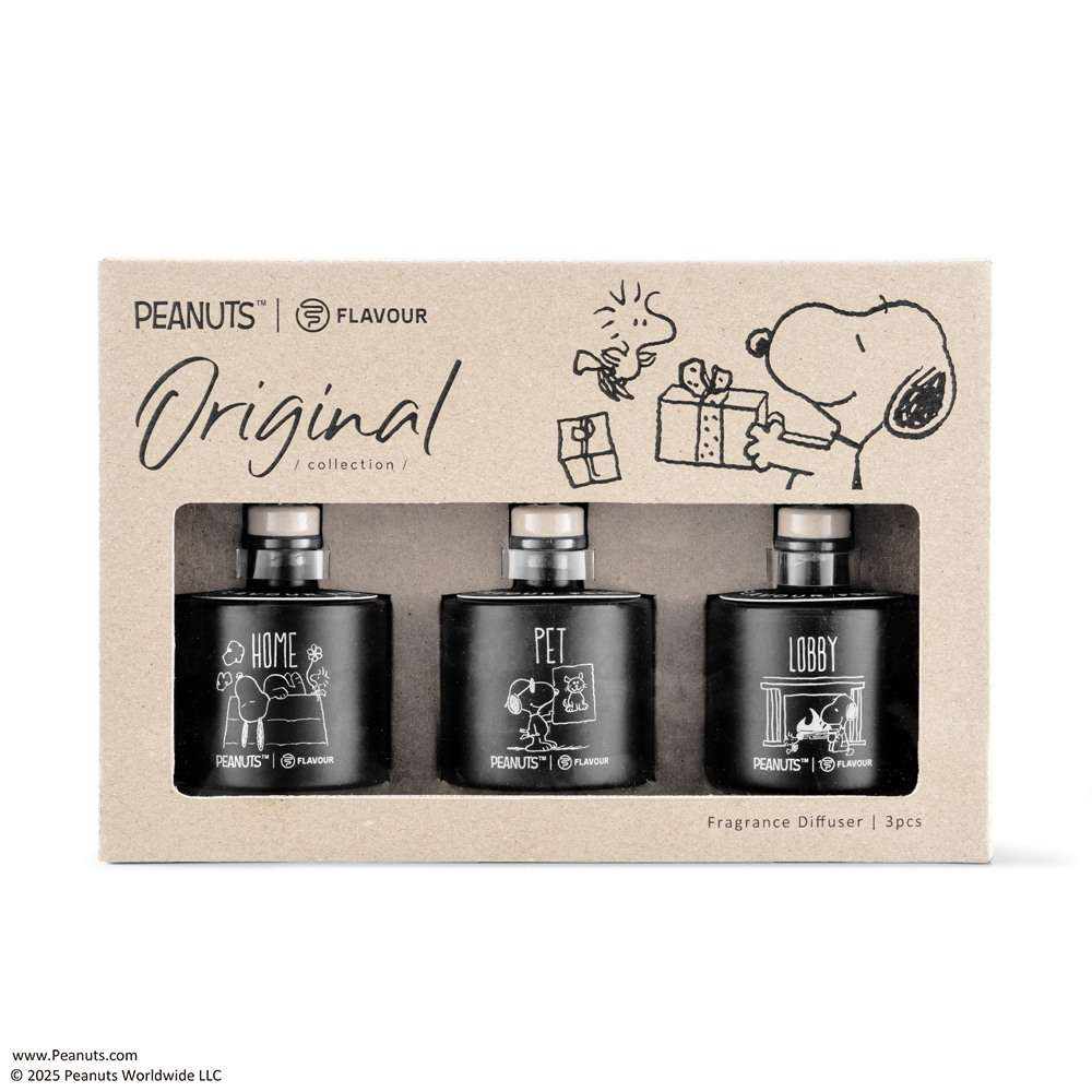 FLAVOUR | PEANUTS™ 聯名系列 | 香氛禮盒香氛禮盒70ml 三入組_Original4