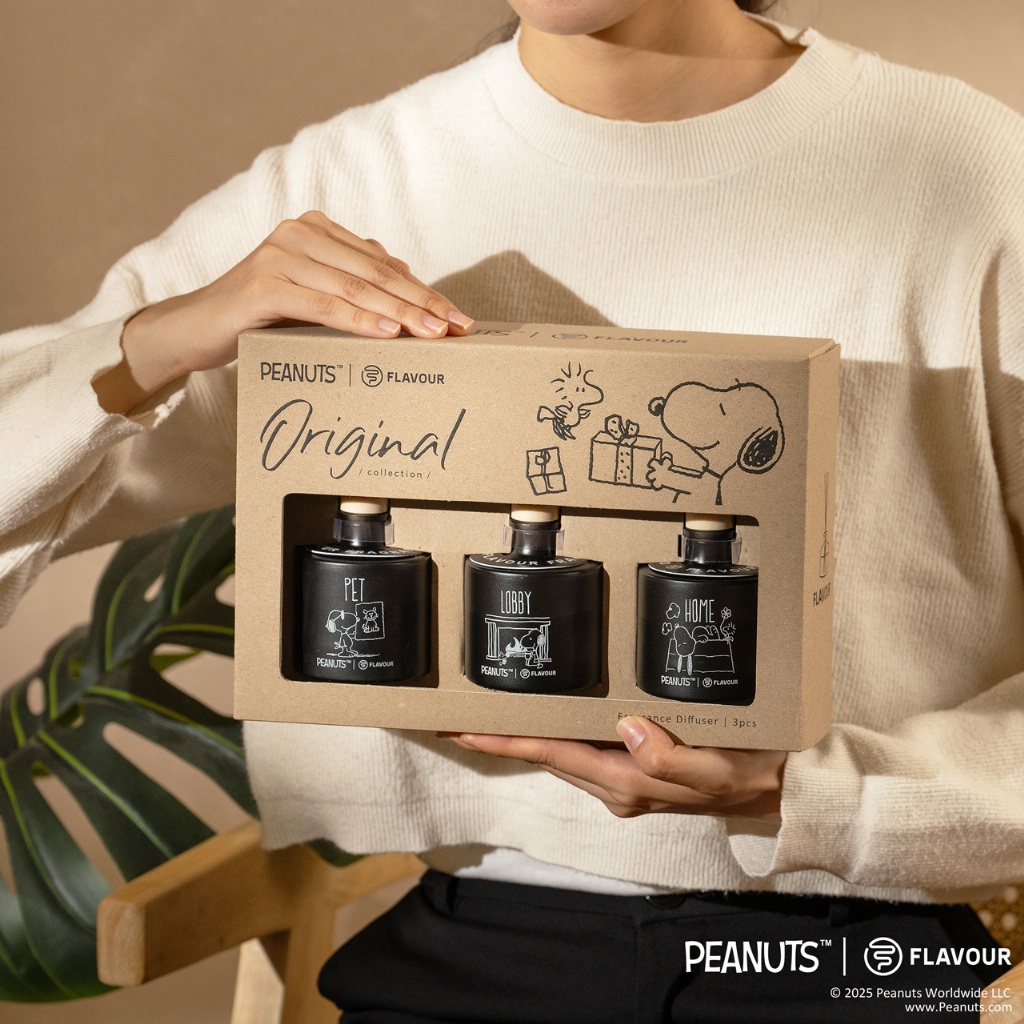 FLAVOUR | PEANUTS™ 聯名系列 | 香氛禮盒香氛禮盒70ml 三入組_Original2