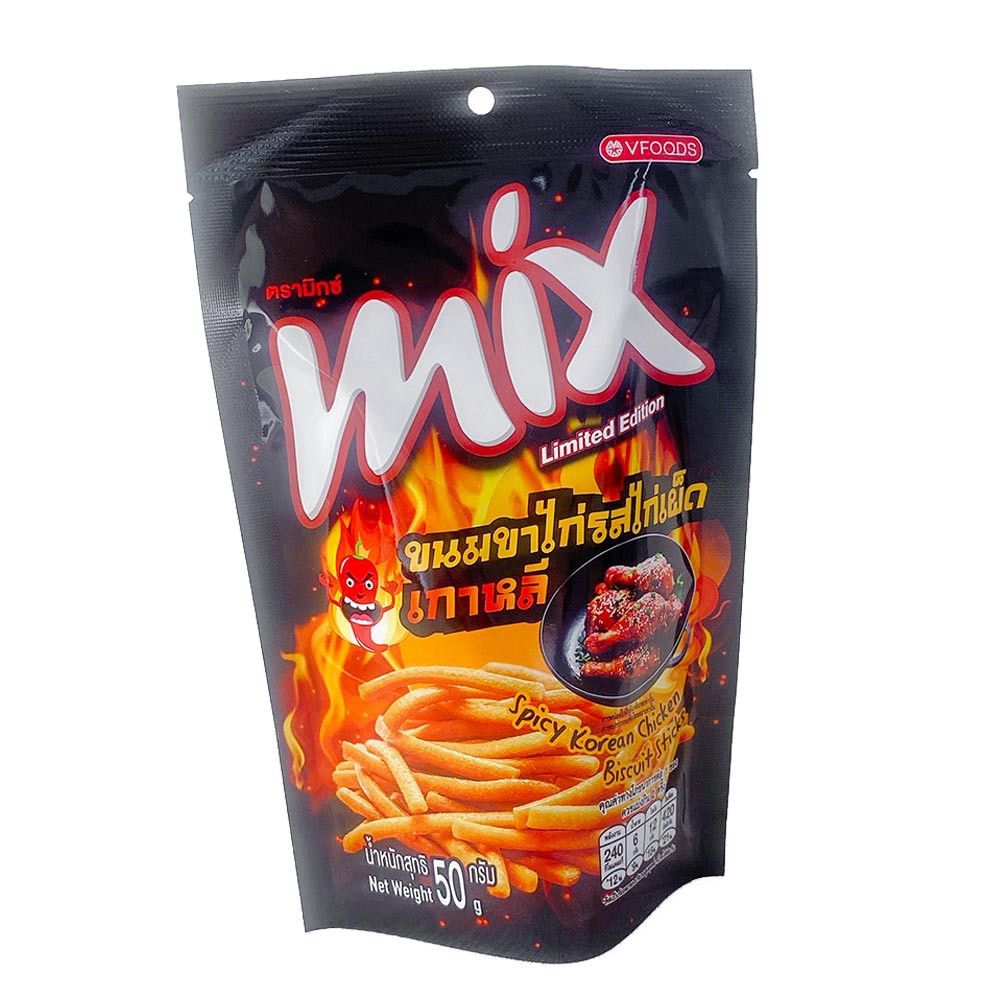 泰國 MIX脆脆條 12入組 (海苔/韓式辣雞/雞汁蒜辣)7