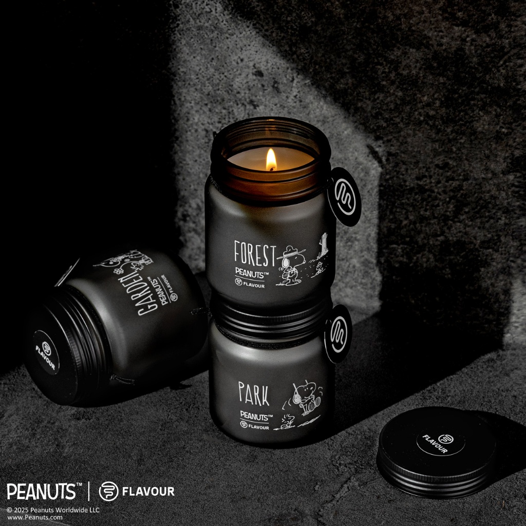 FLAVOUR | PEANUTS™ 聯名系列 | 香氛蠟燭 150g FOREST 橡木麝香調6