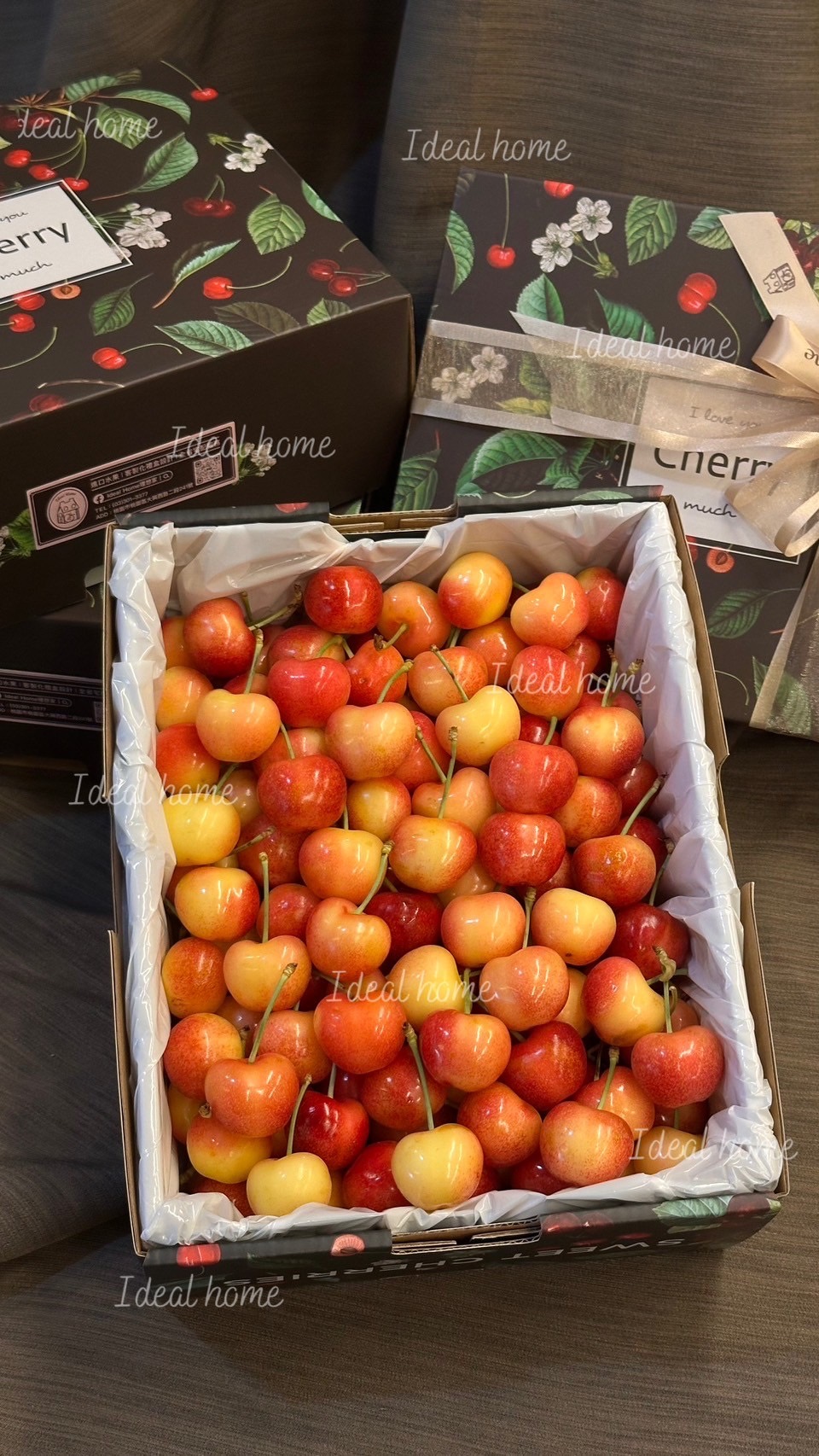 智利白櫻桃〔紅+白雙拼櫻桃〕