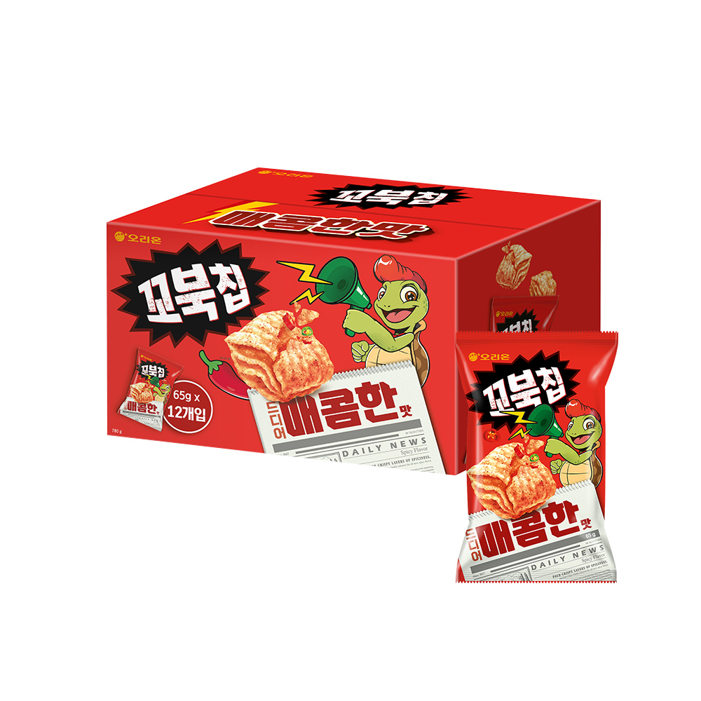 好麗友烏龜脆片(韓式辣醬)