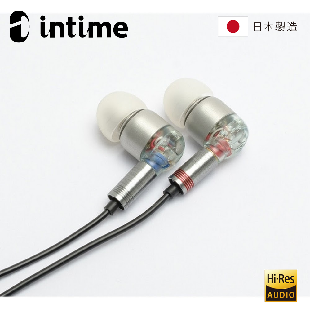 日本 INTIME 翔 Show DD 日本製造 PE 可換線式 耳道式耳機
