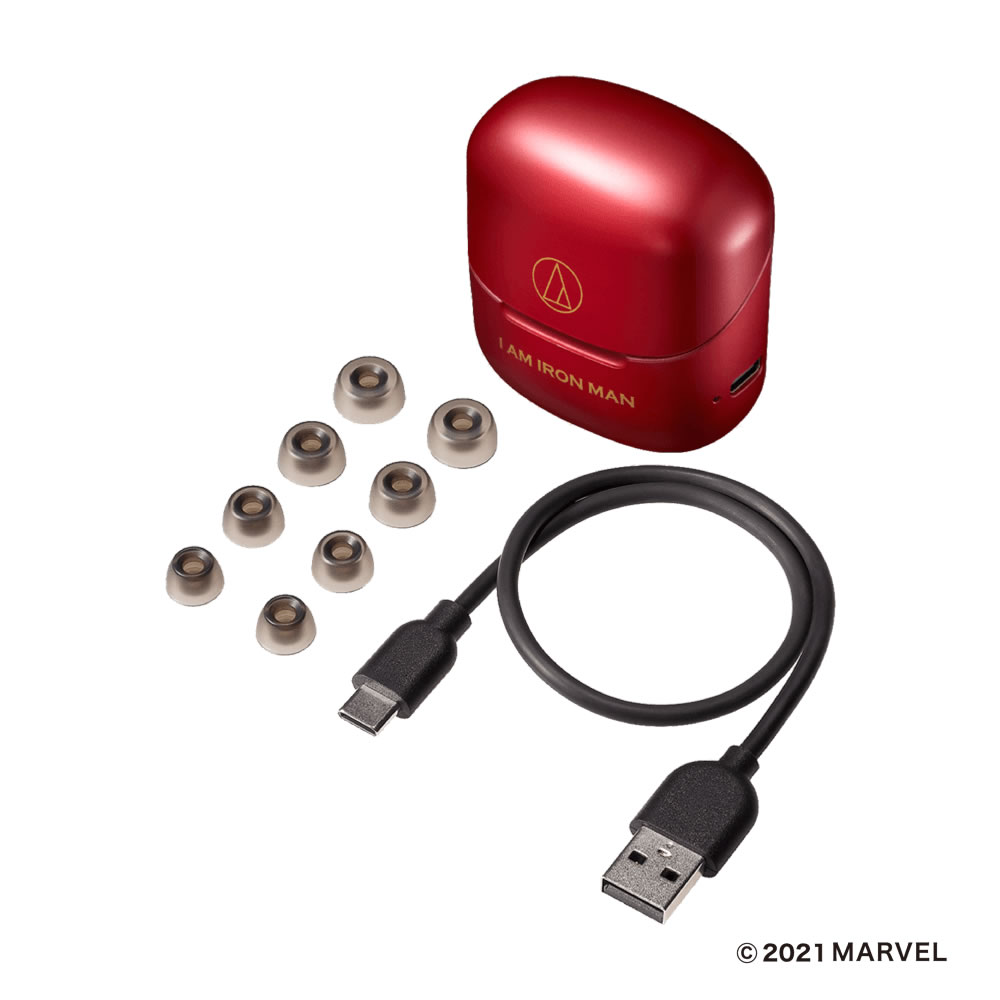 日本鐵三角 Audio-technica ATH-MVL2 IM 真無線藍牙耳機 MARVEL 聯名