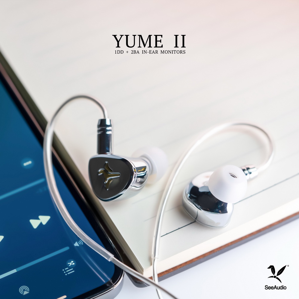 See Audio YUME II 二代 圈鐵混合 三單元 可換線 耳道式耳機 0.78 CM 插針