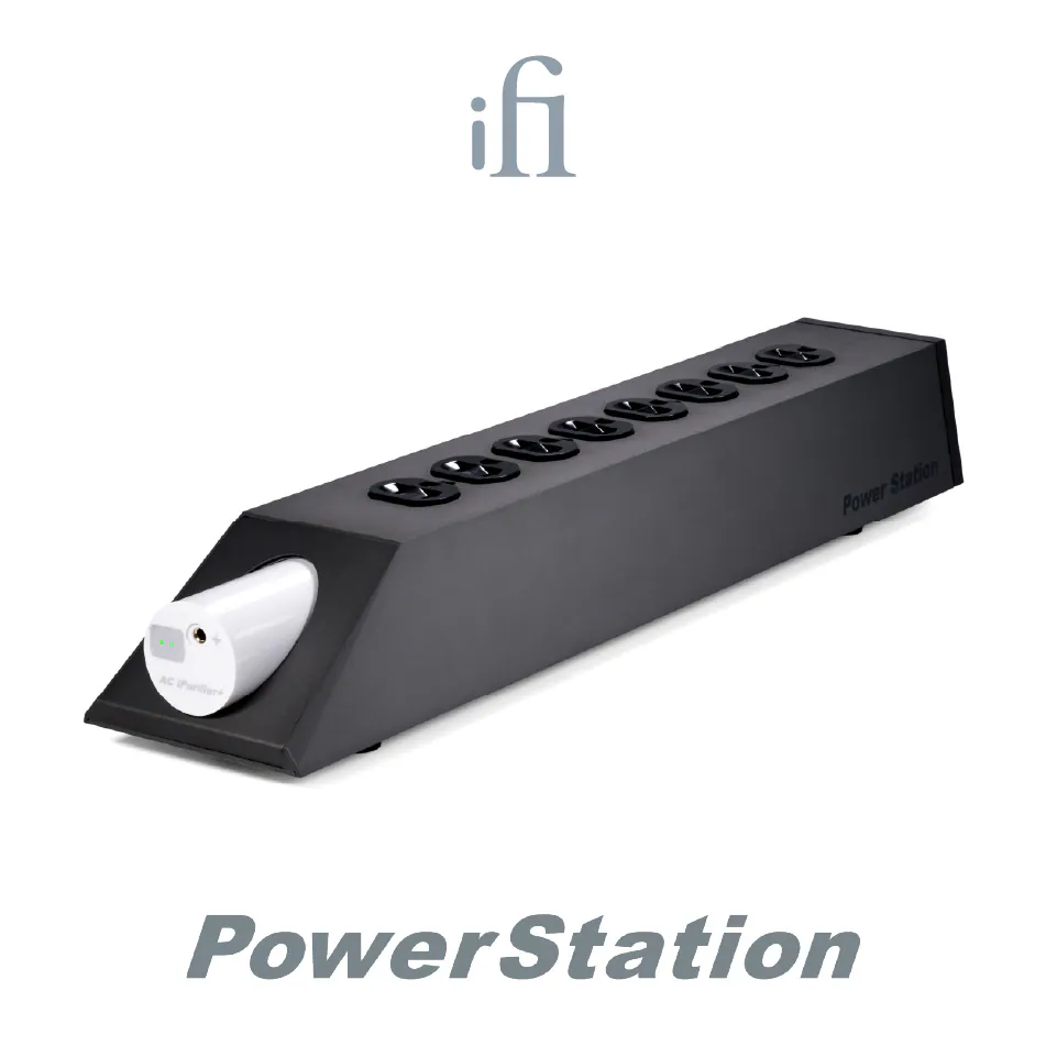 iFi Audio Power Station 消噪濾波電源排插｜旗艦級電源淨化 × 主動降噪 × 音質全面提升
