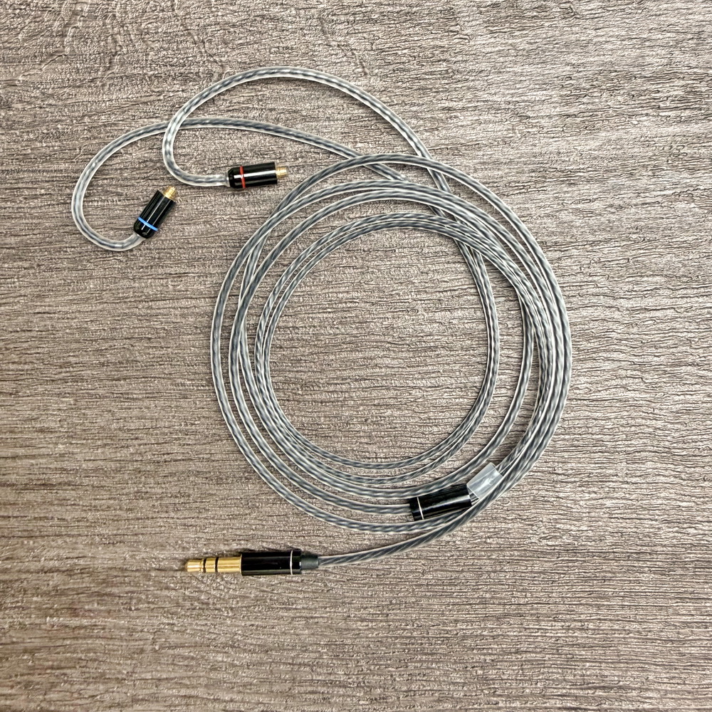 Power Praise CW01｜5N OFC 無氧銅入耳式耳機升級線｜128 芯絞織 × 透明水晶外被 × 多規格可客製