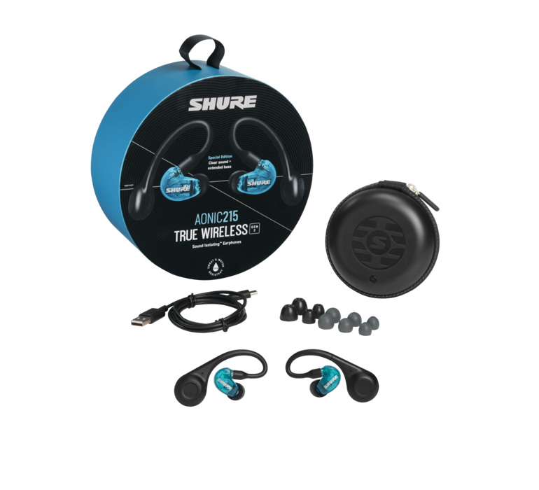 美國SHURE Aonic 215 True Wireless GEN 2 SE215 真無線藍牙耳機
