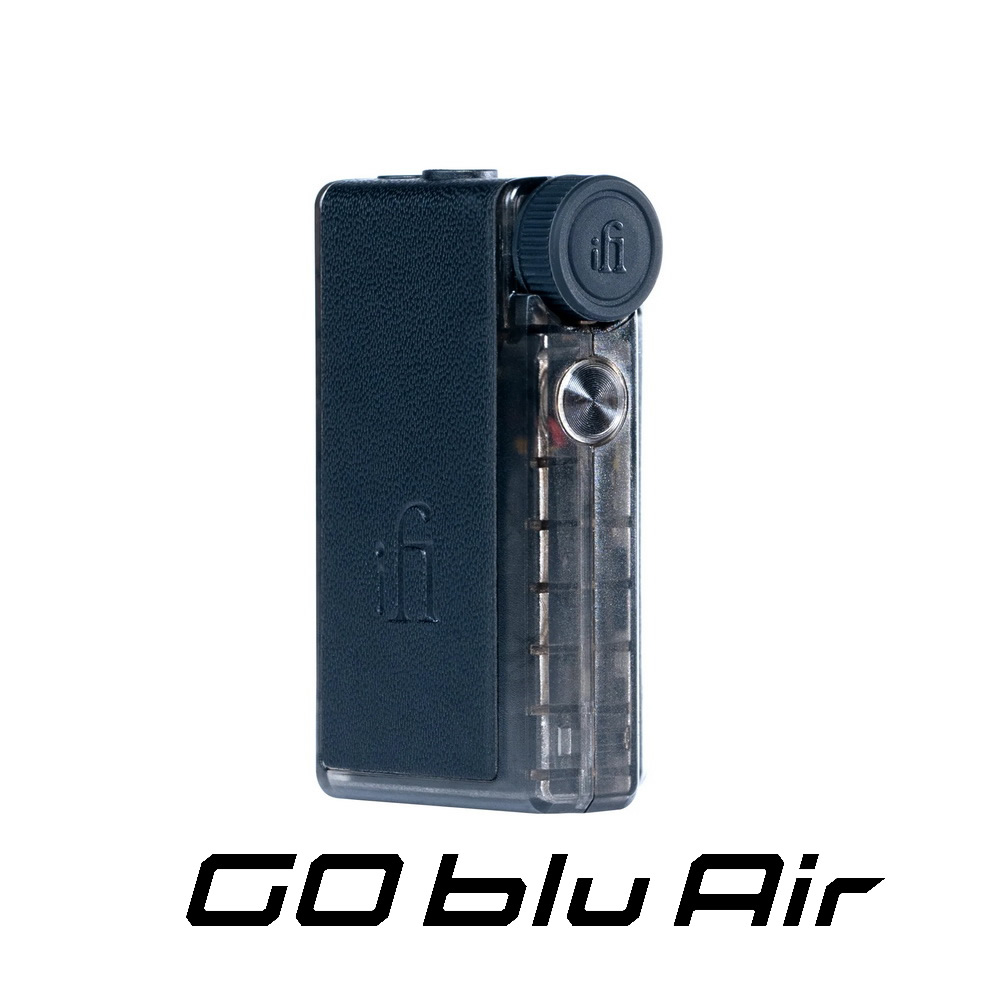 iFi Audio GO blu Air｜31g 隨身 Hi-Fi 藍牙接收器｜磁吸夾設計 × Cirrus Logic 解碼 × 10 小時續航