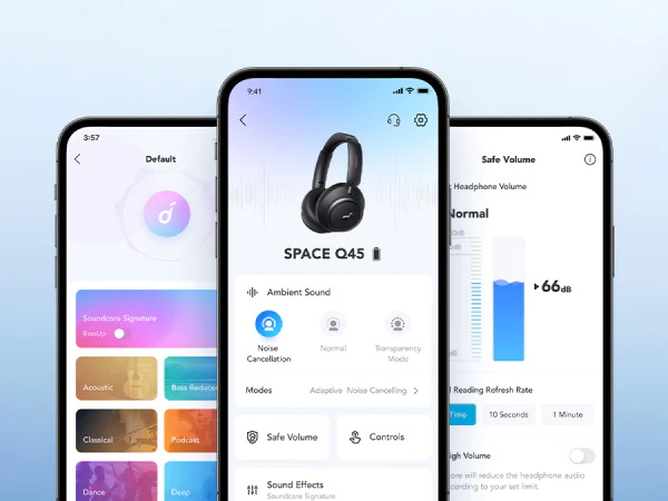 Soundcore Space Q45 降噪藍牙耳罩式耳機超感降噪硬核續航| 藍牙耳機
