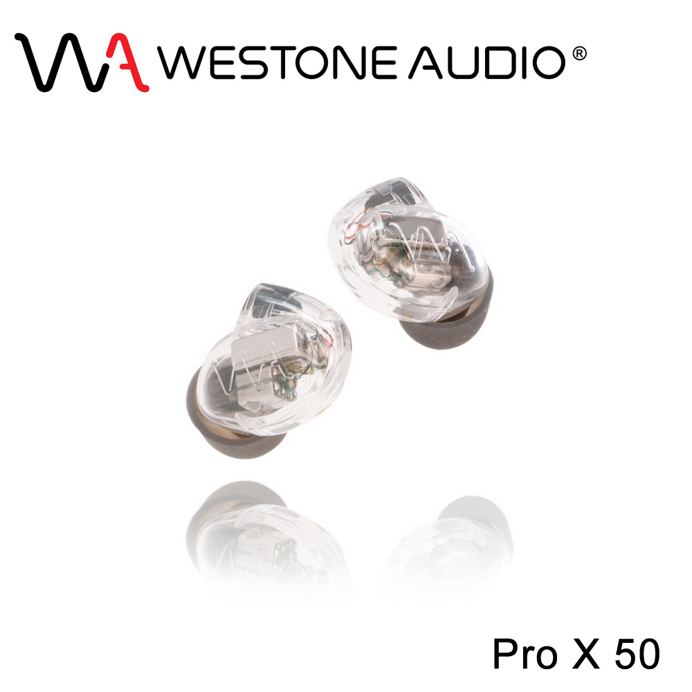 美國Westone Pro X 50 五動鐵可換線式耳道式監聽耳機| 有線耳機| 所有