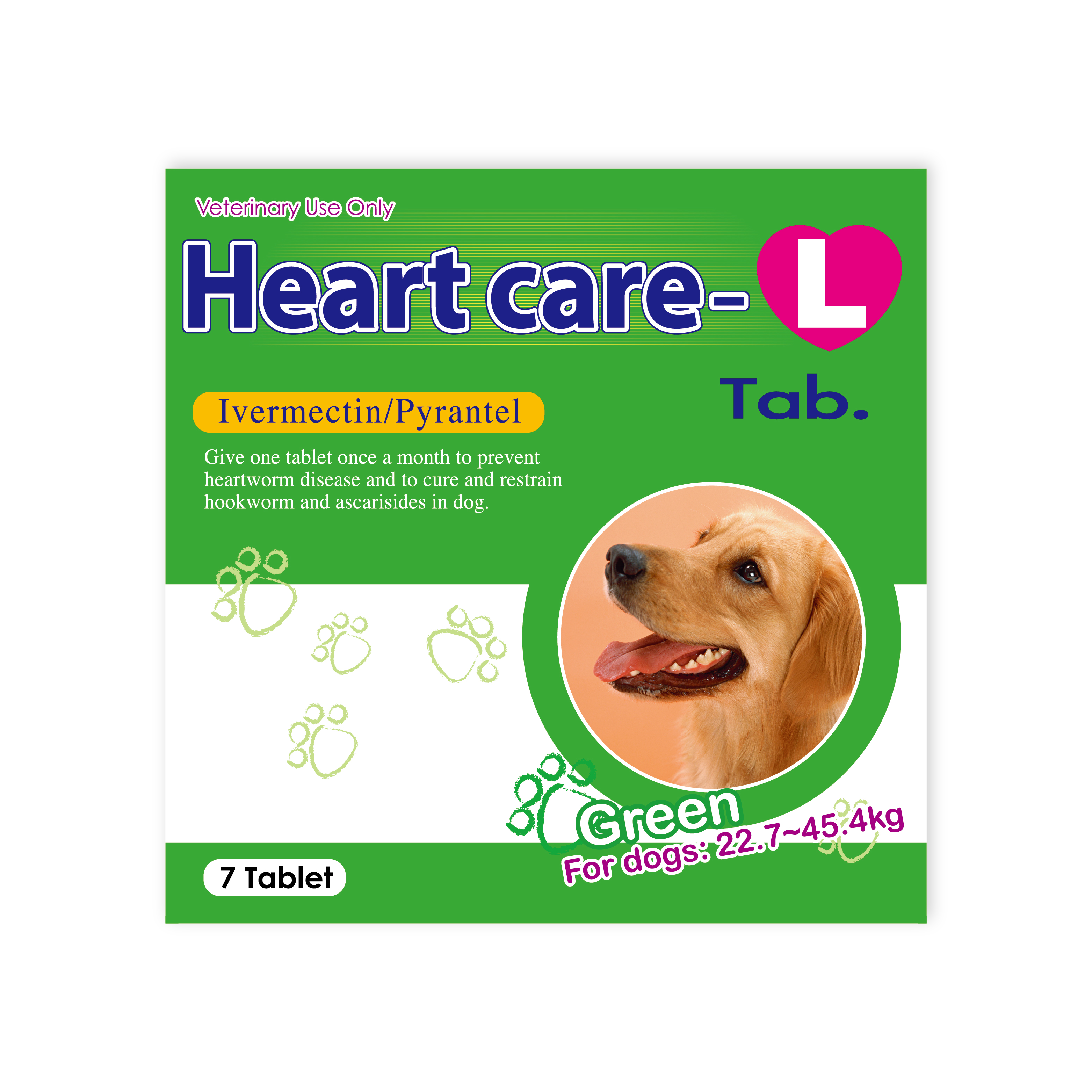 可汝心Heart care®犬心絲蟲預防藥【 L 】
