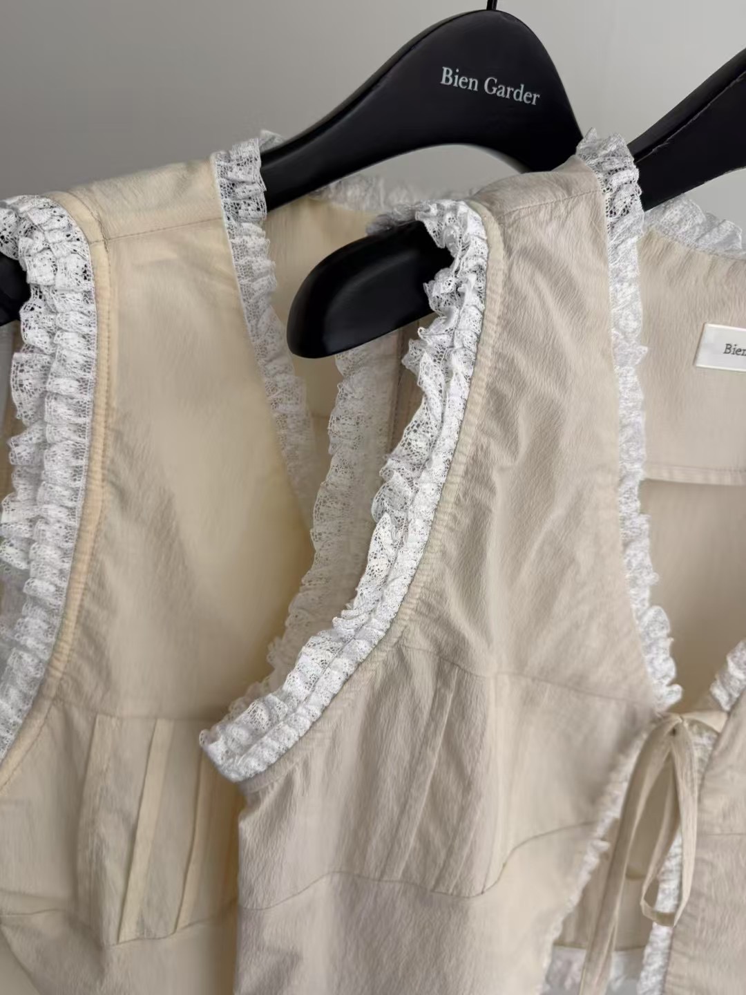 SALE！蕾絲棉質背心