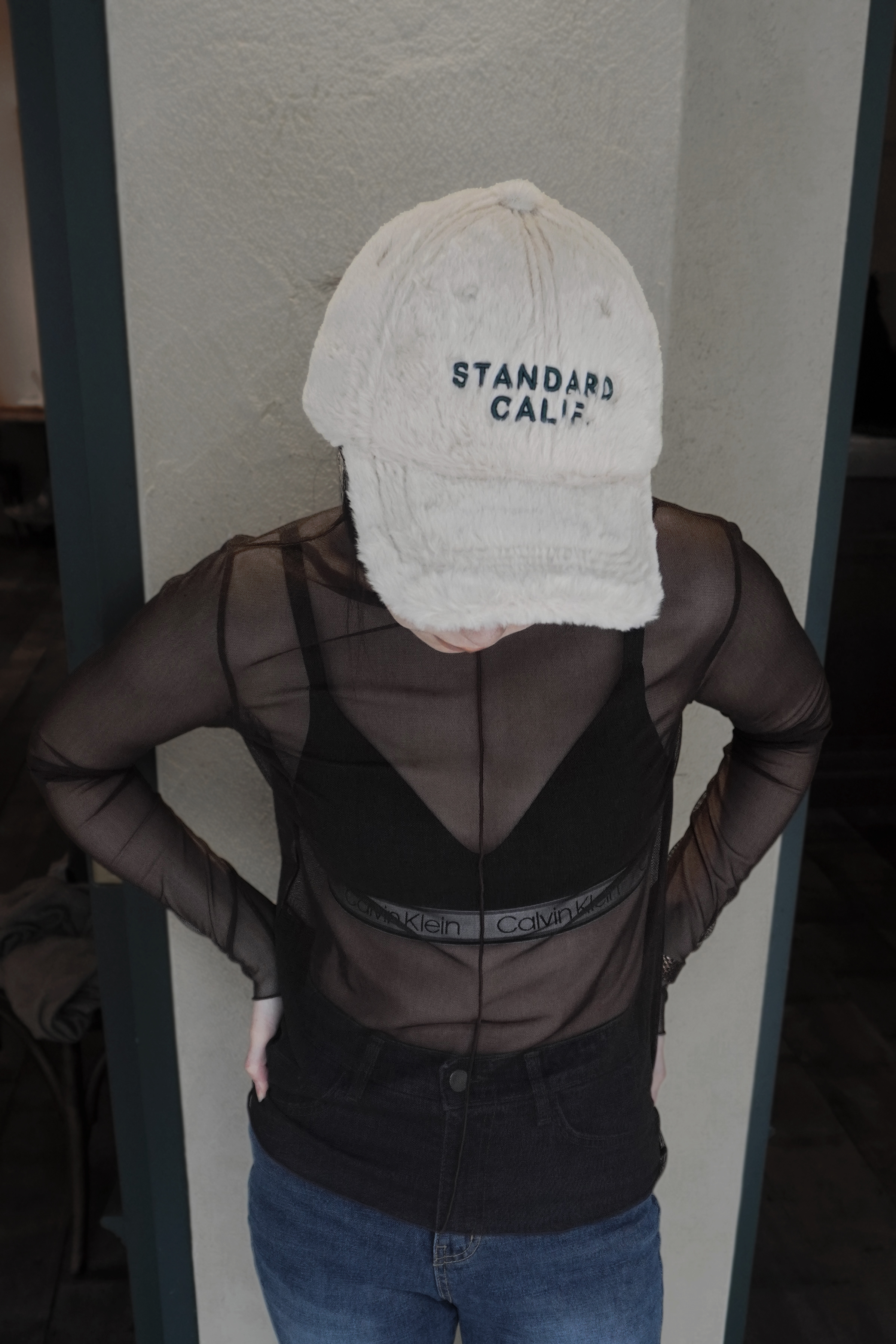 車線捲邊打底透膚