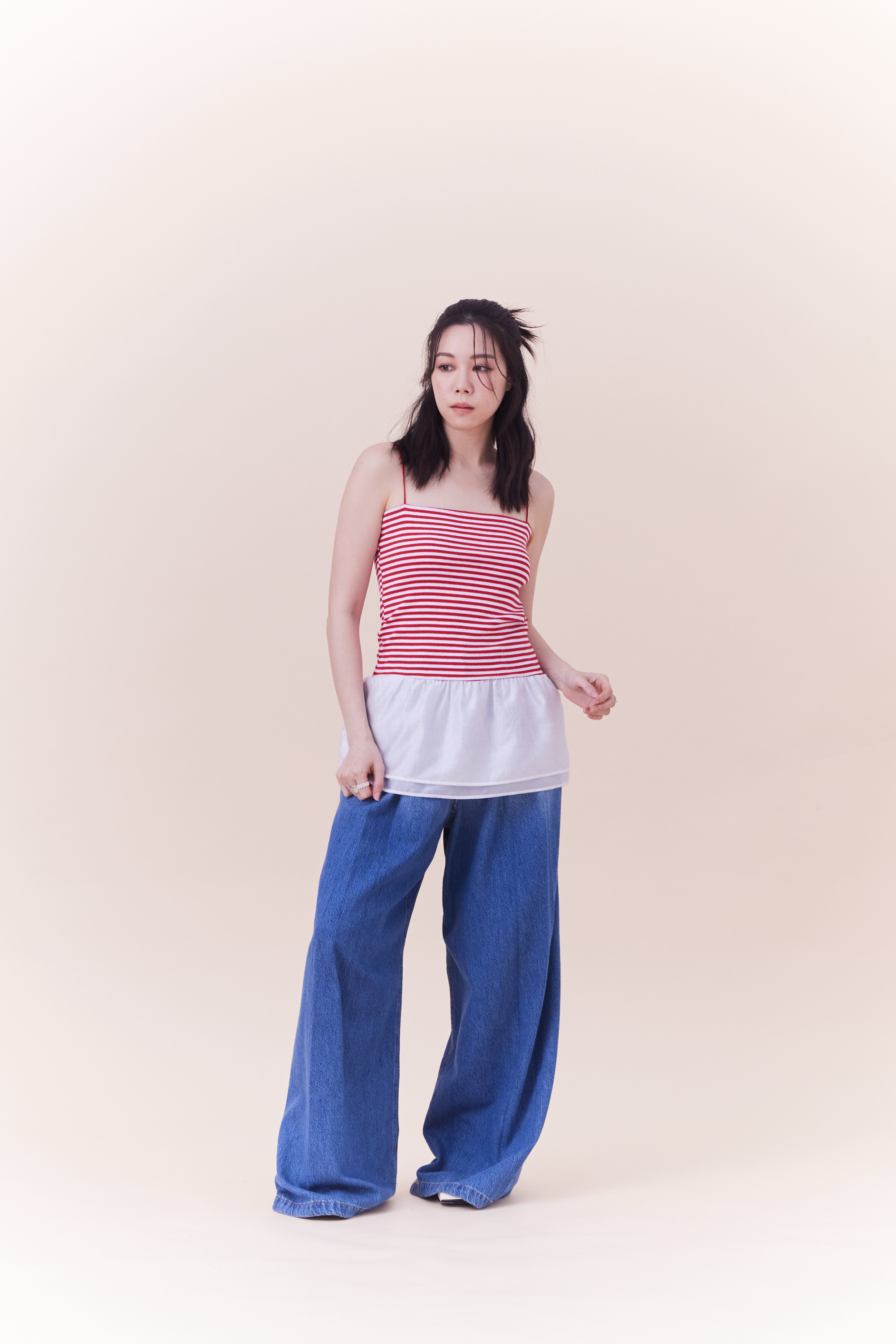 韓系必備彈性顯瘦背心裙