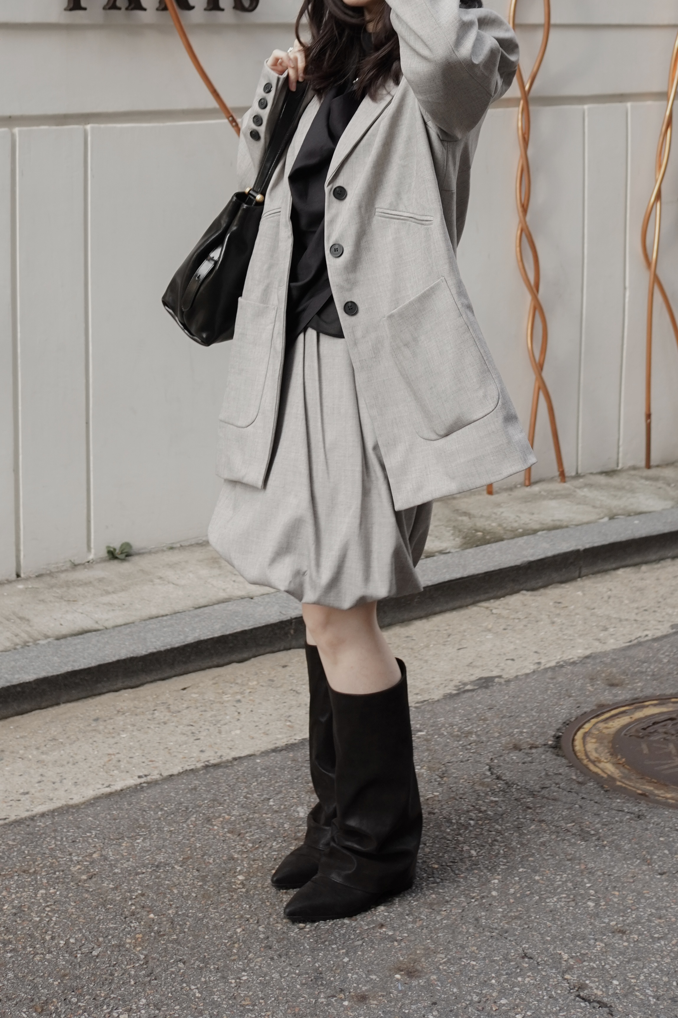 oversize時髦派西裝外套