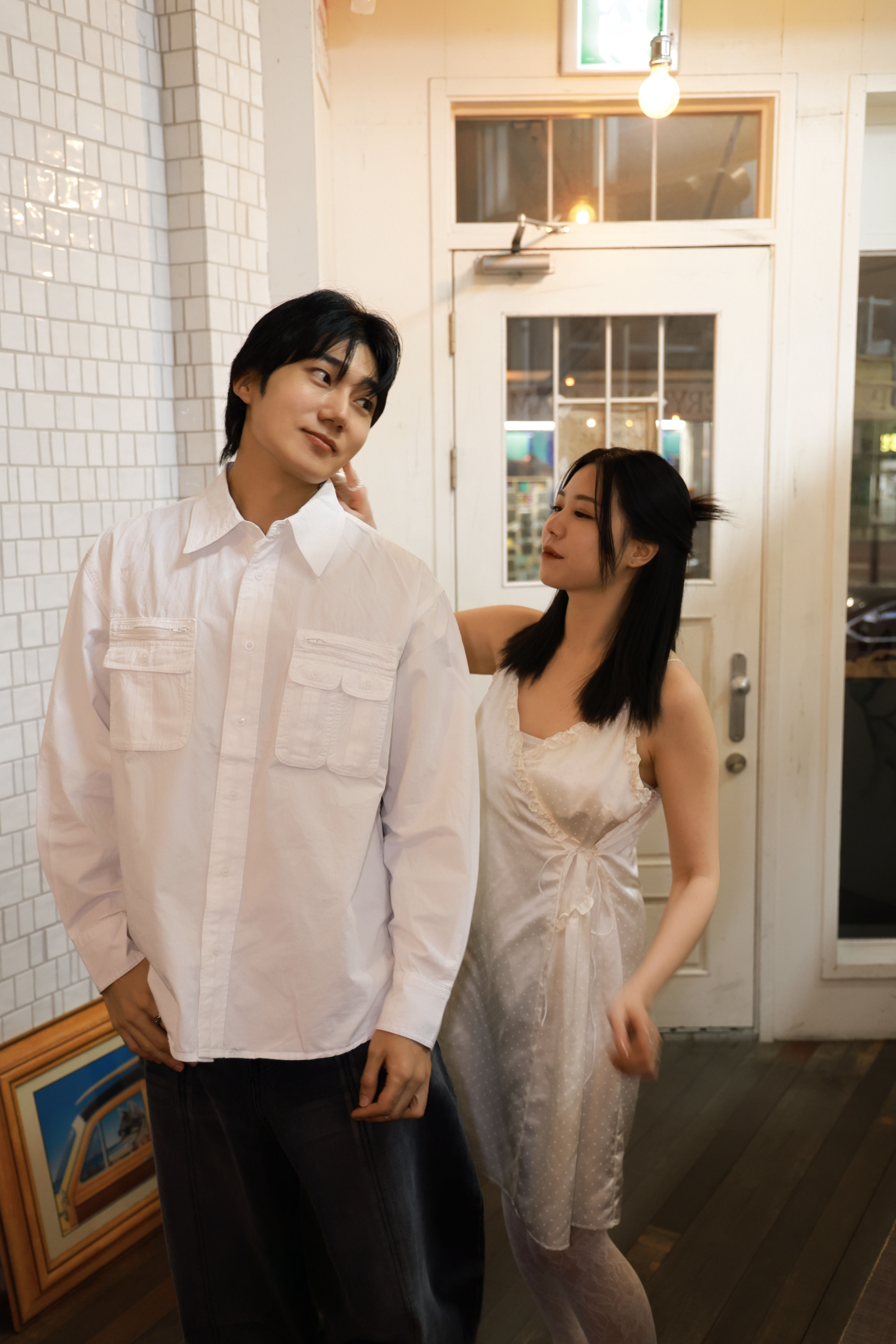 工裝口袋設計襯衫