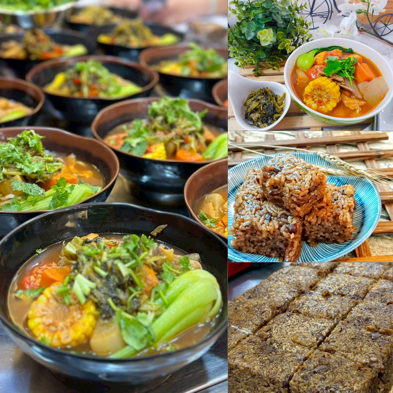 12/13(六) B班素食番茄紅燒麵+福圓紅豆甜米糕 / 林成老師