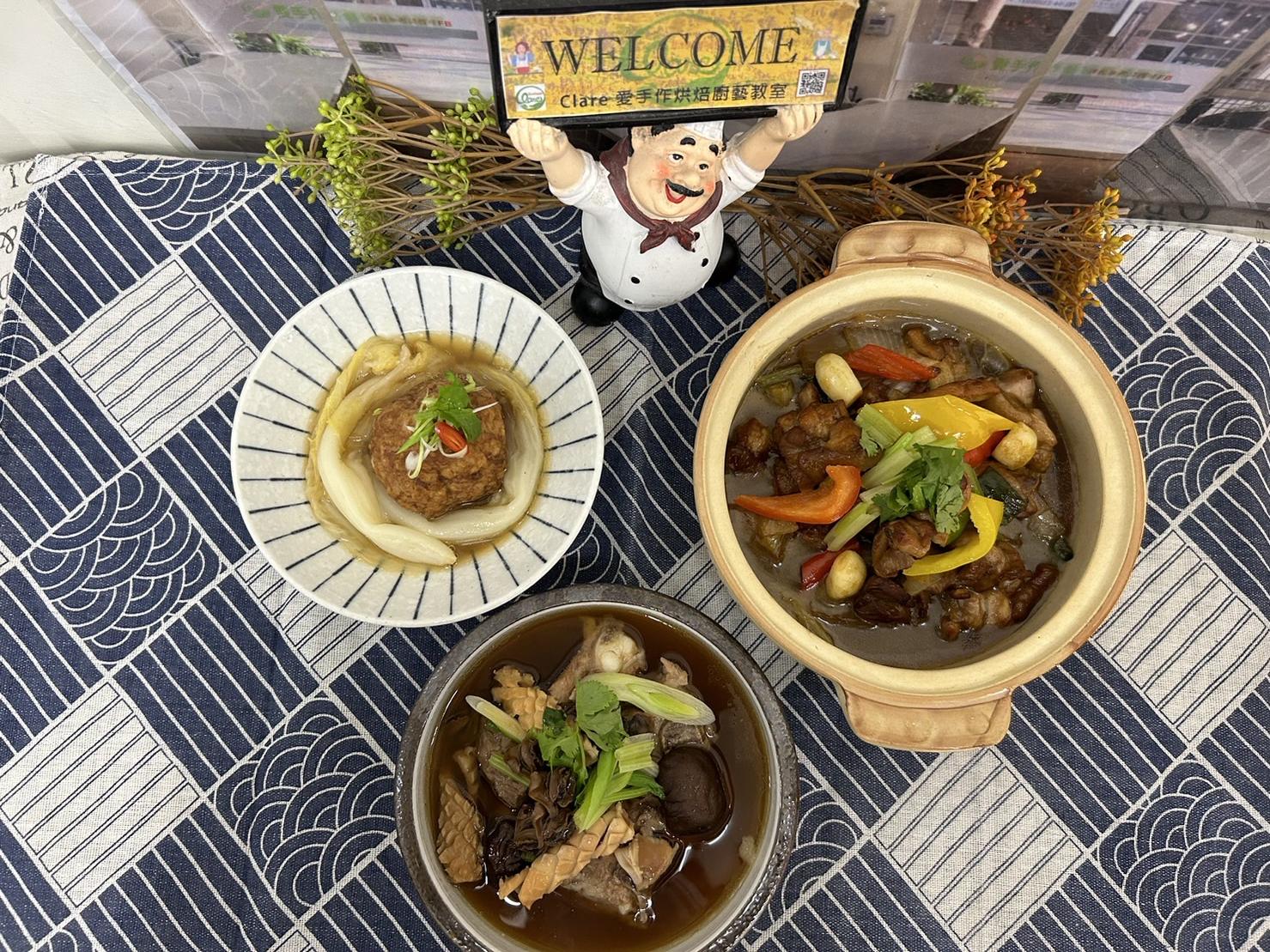 蔡萬利 | 年菜系列_鴻運獅子頭&魷魚螺肉蒜&一品花雕雞