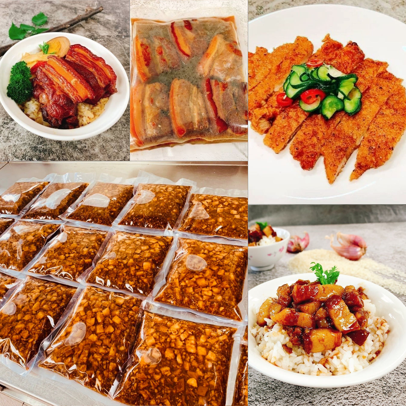 蔡萬利 | A班: 滷肉飯+爌肉飯+排骨飯名店主食料理