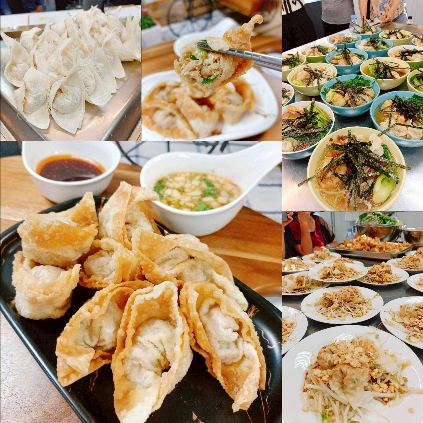 林成 | B班 蔬食小吃~餛飩系列