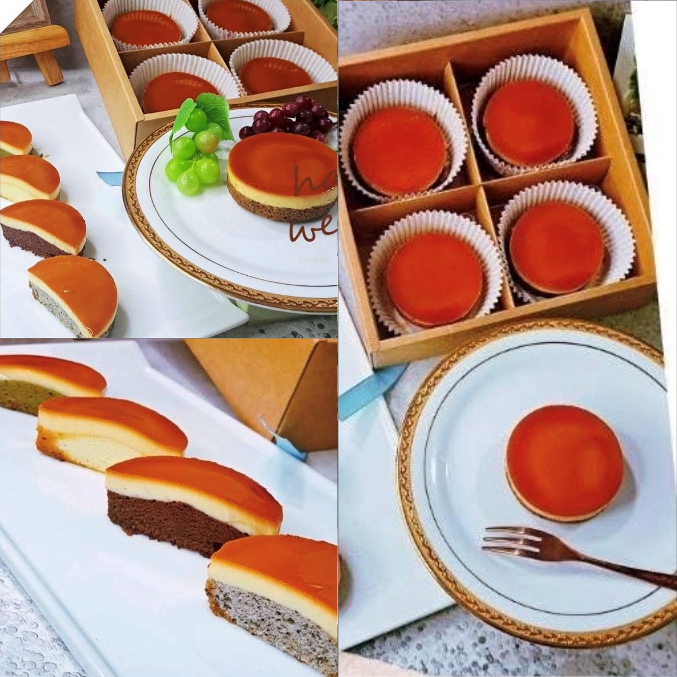 羅因生 | A班: 濃厚豆漿焦糖布丁蛋糕