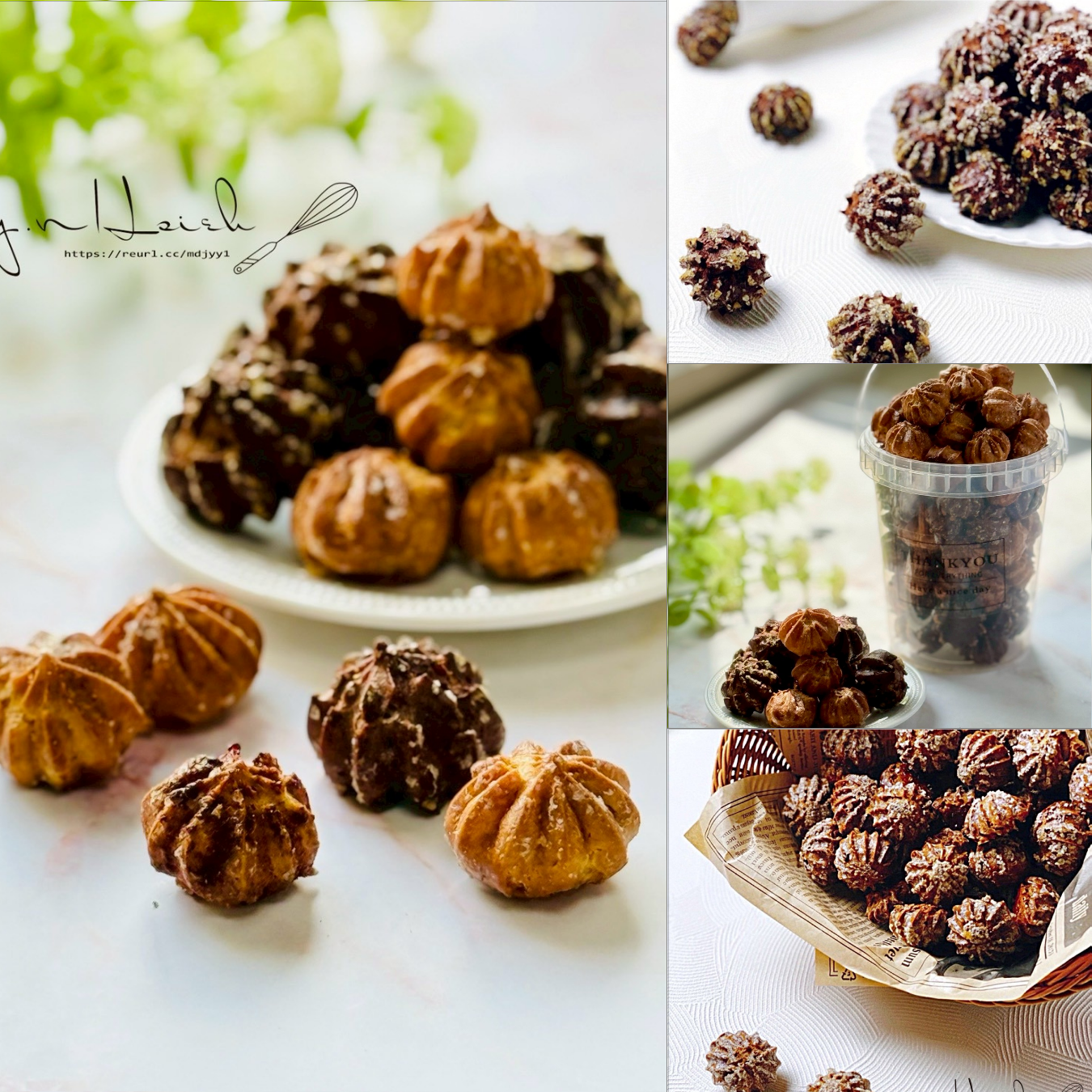 12/11(四) ; 12/14(日) A班 爆脆珊瑚一口小泡芙 / 謝岳恩老師