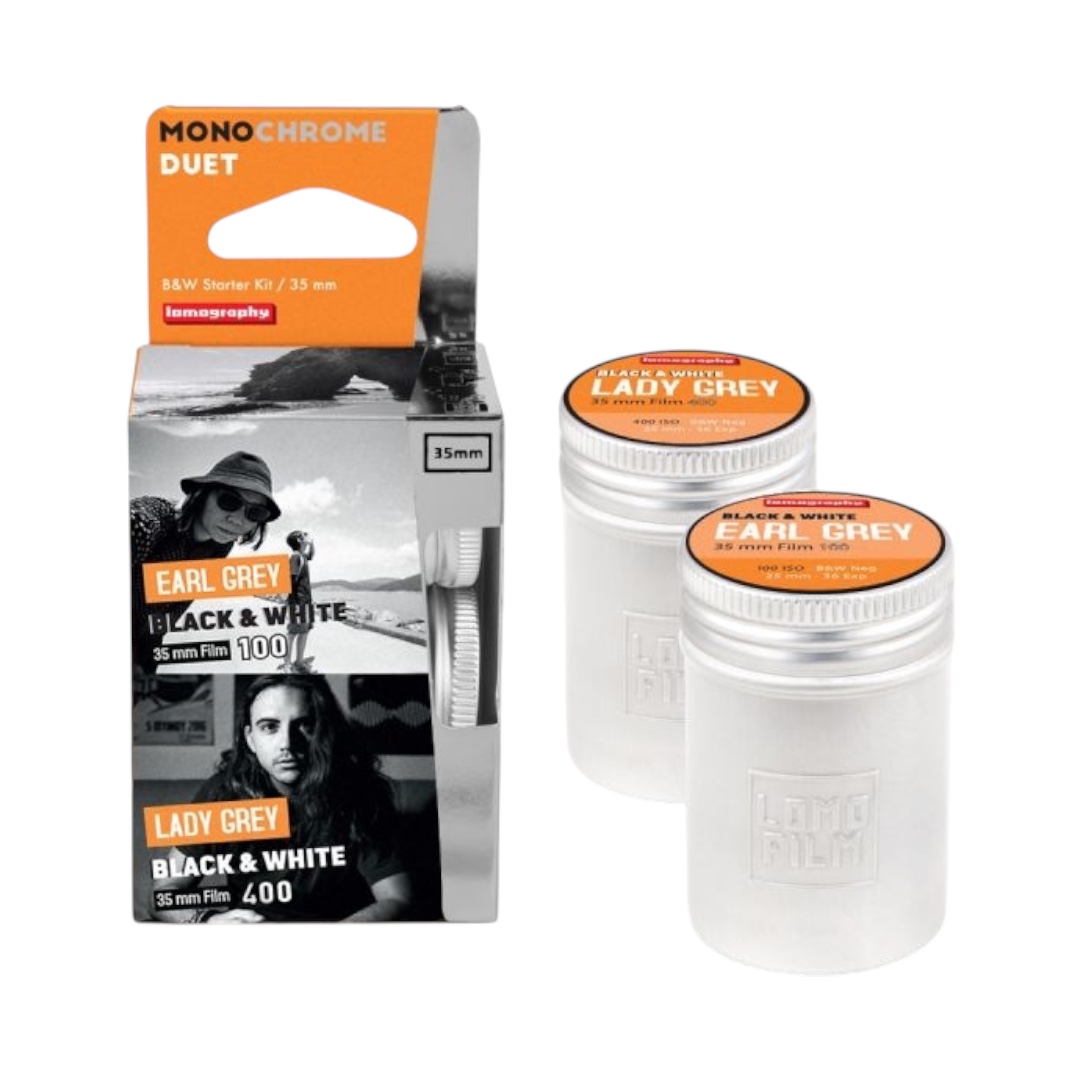 MonoChrome Duet 35mm 黑白二重奏套組連金屬底片罐
