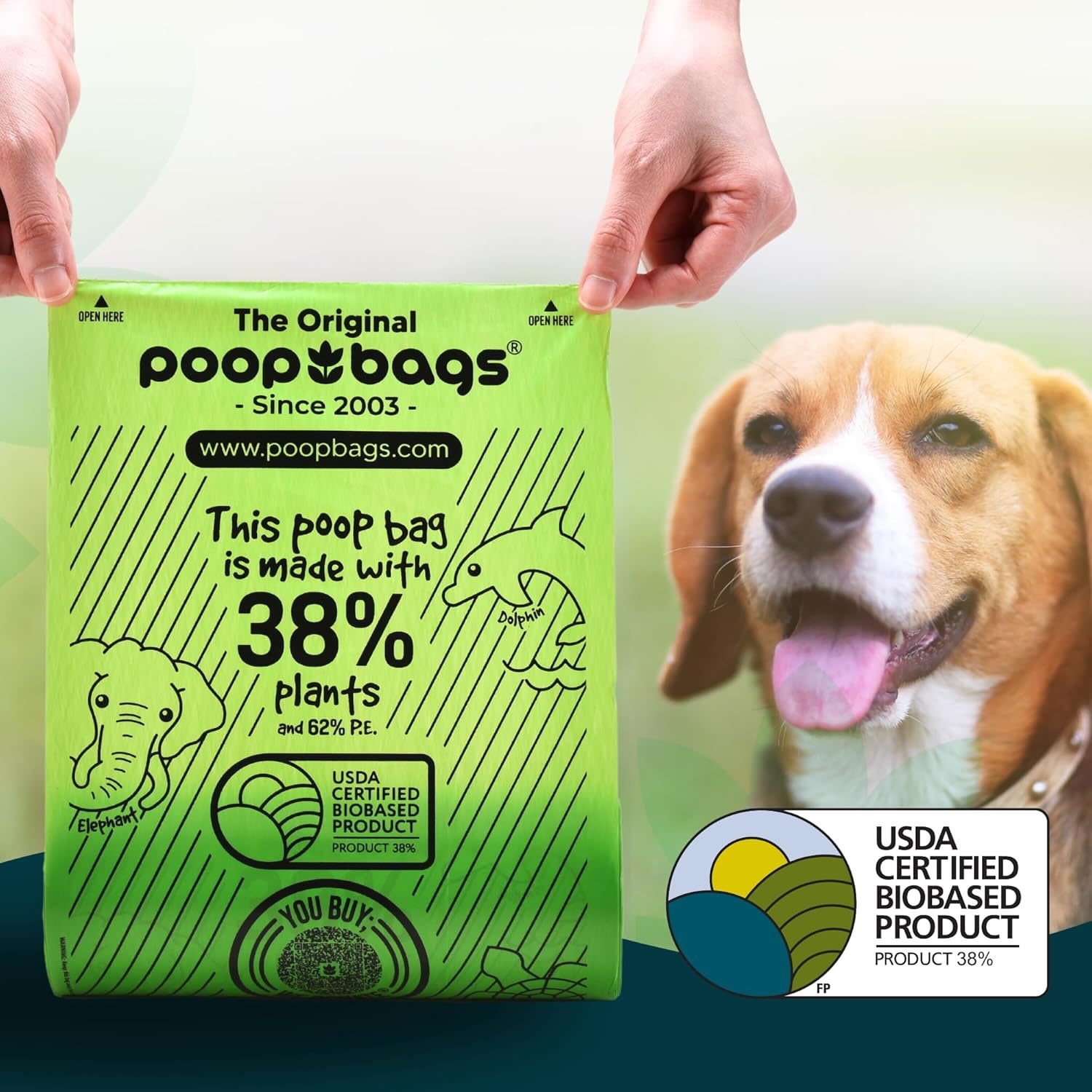 The Original Poop Bags 環保可分解便便袋（抽取300袋）