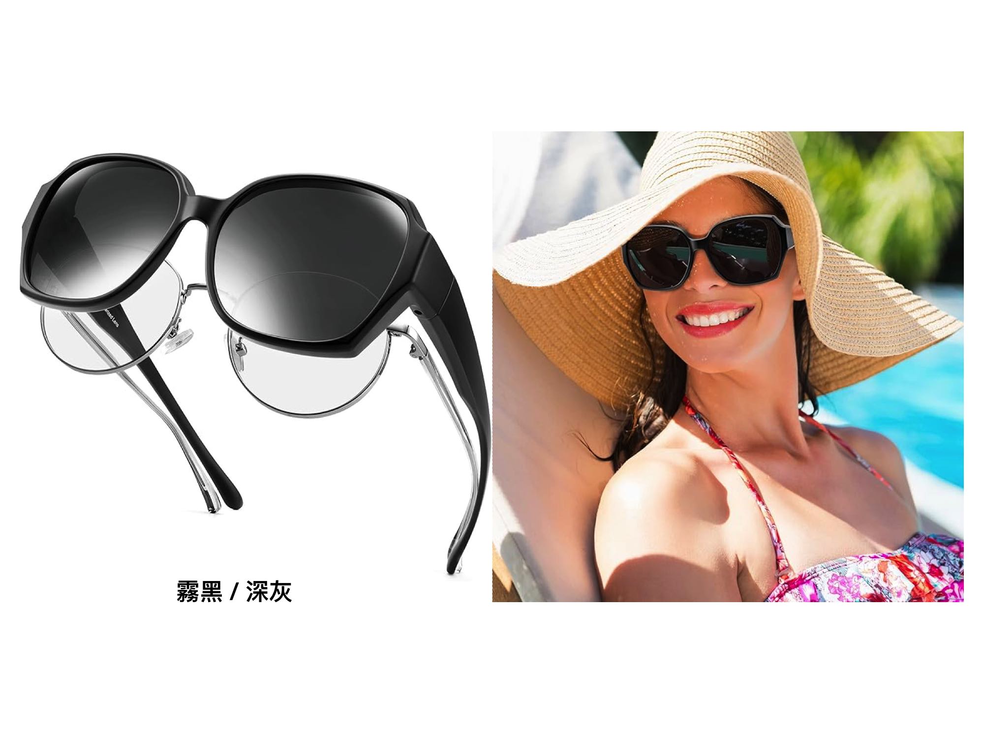 (客訂)偏光墨鏡(霧黑/深灰) (客訂)偏光墨鏡(霧黑/深灰)