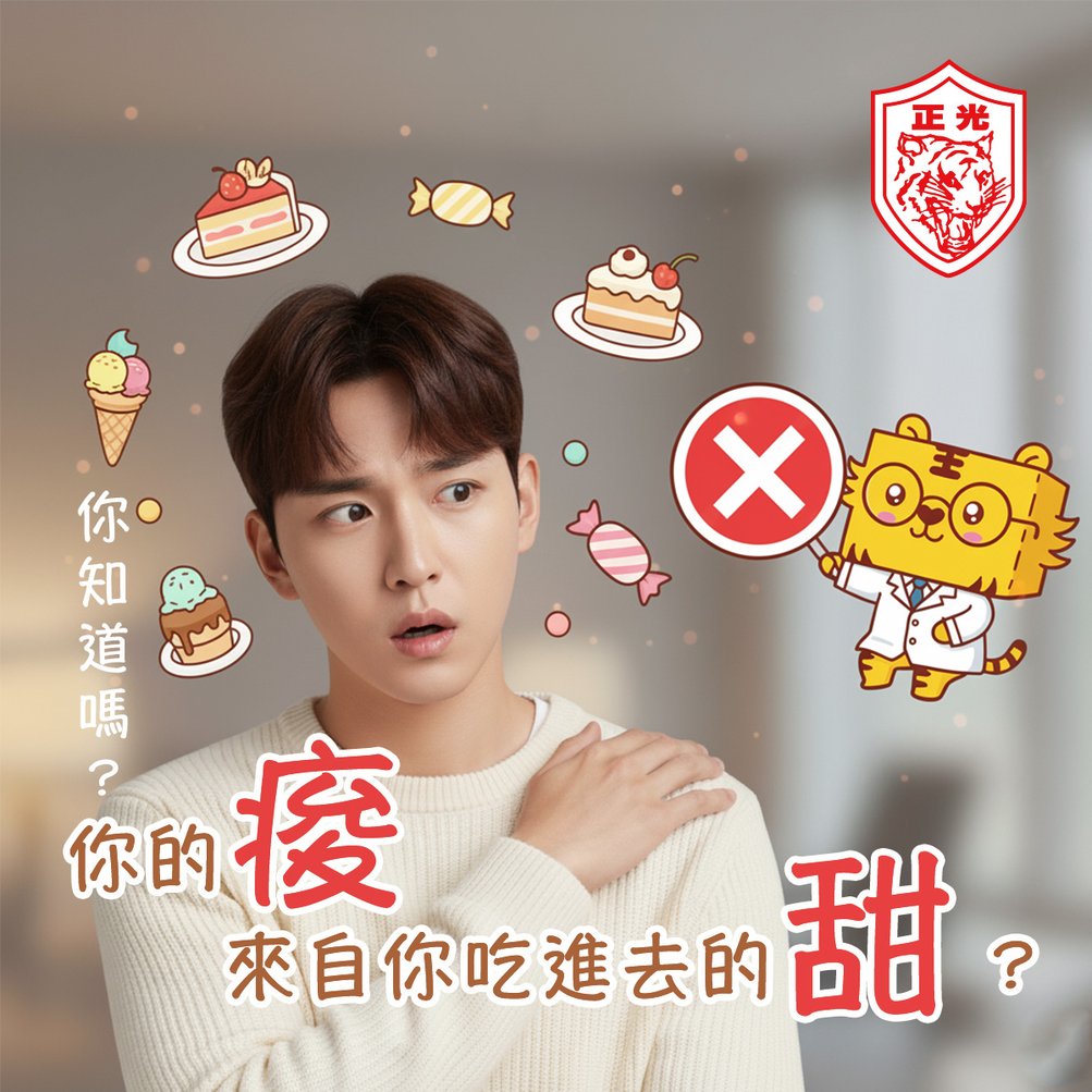 糖與痠痛的關係：甜味背後的身體警訊| 痠痛FAQ百科| 金絲虎小學堂- 正光製藥