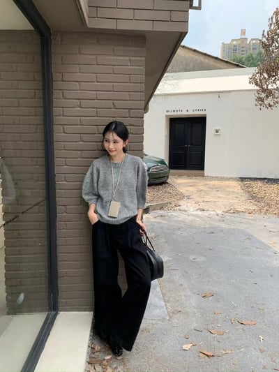 SP10 [本期推薦♡ིྀ]暖秋日常 燈籠袖毛衣(5colors)21