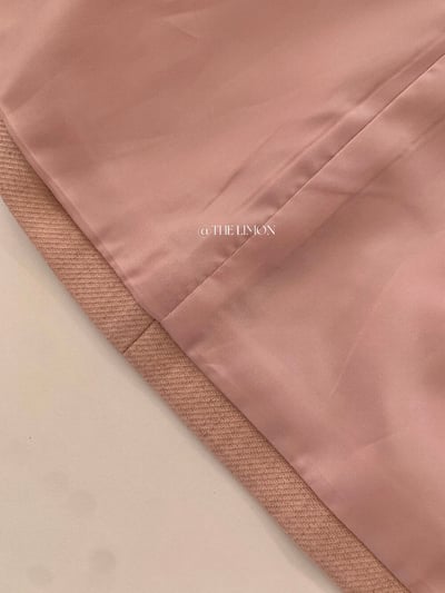 檸檬家#春日氣質裸粉修身西裝外套18