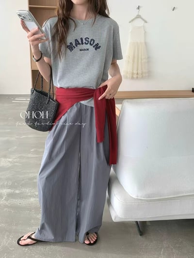 簡約刺繡英文短版T｜日常百搭必收款10