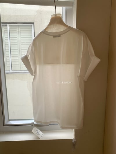 檸檬家#可愛斑點小狗印花寬鬆T恤13