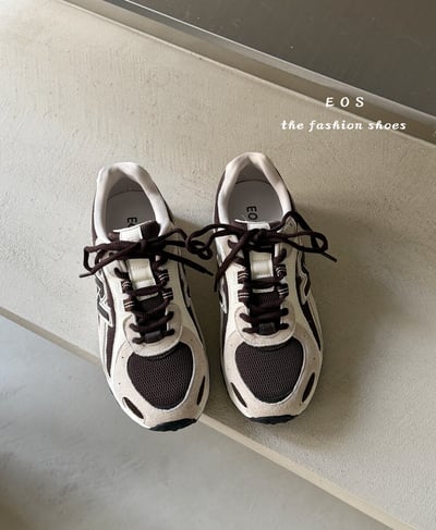 韓系拼接配色復古運動鞋16