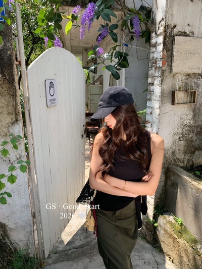 氣質百搭彈力收腰綁帶針織背心22