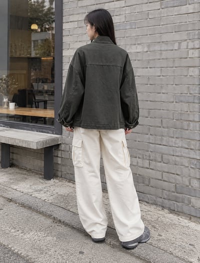 Kahlo｜韓系簡約復古立領寬鬆外套23