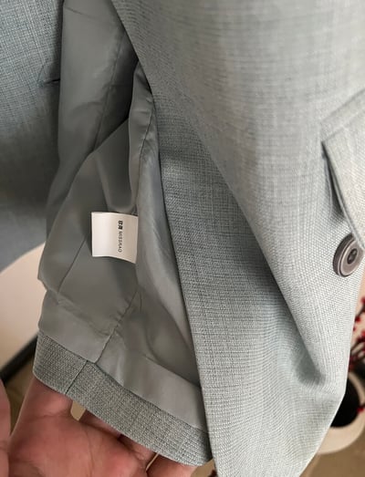 質感條紋拼接翻袖西裝外套｜日常百搭顯瘦版型18