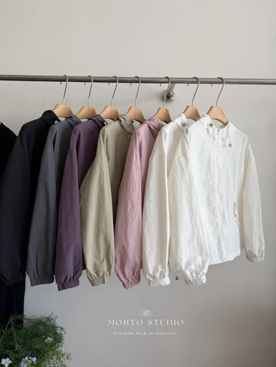 輕薄防曬抽繩連帽外套｜速乾透氣・慵懶寬版必備8