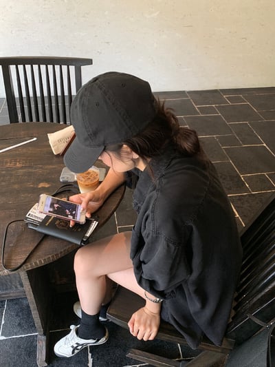 檸檬家·iu同款慵懶感寬版天絲牛仔襯衫3