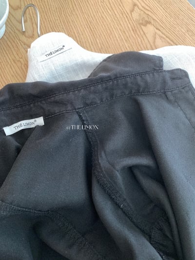 檸檬家·iu同款慵懶感寬版天絲牛仔襯衫11