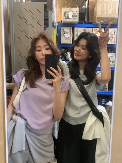 檸檬家#人手三件.日常百搭純色短袖T恤11