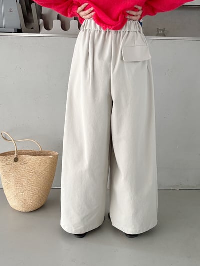 韓單抗皺垂感百搭休閒神褲20