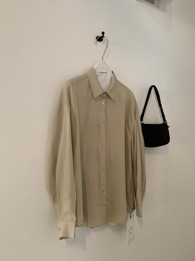 Kahlo｜韓系質感天絲麻慵懶襯衫22