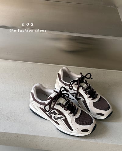 韓系拼接配色復古運動鞋13