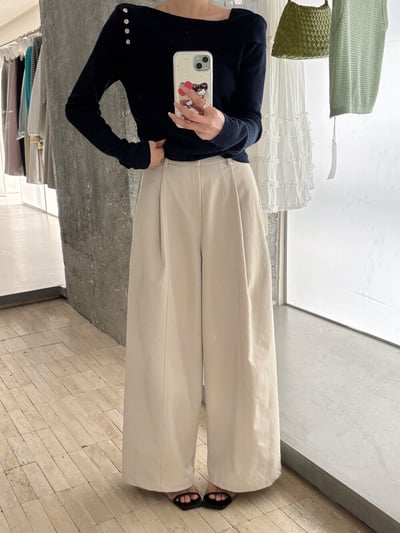 韓單抗皺垂感百搭休閒神褲18